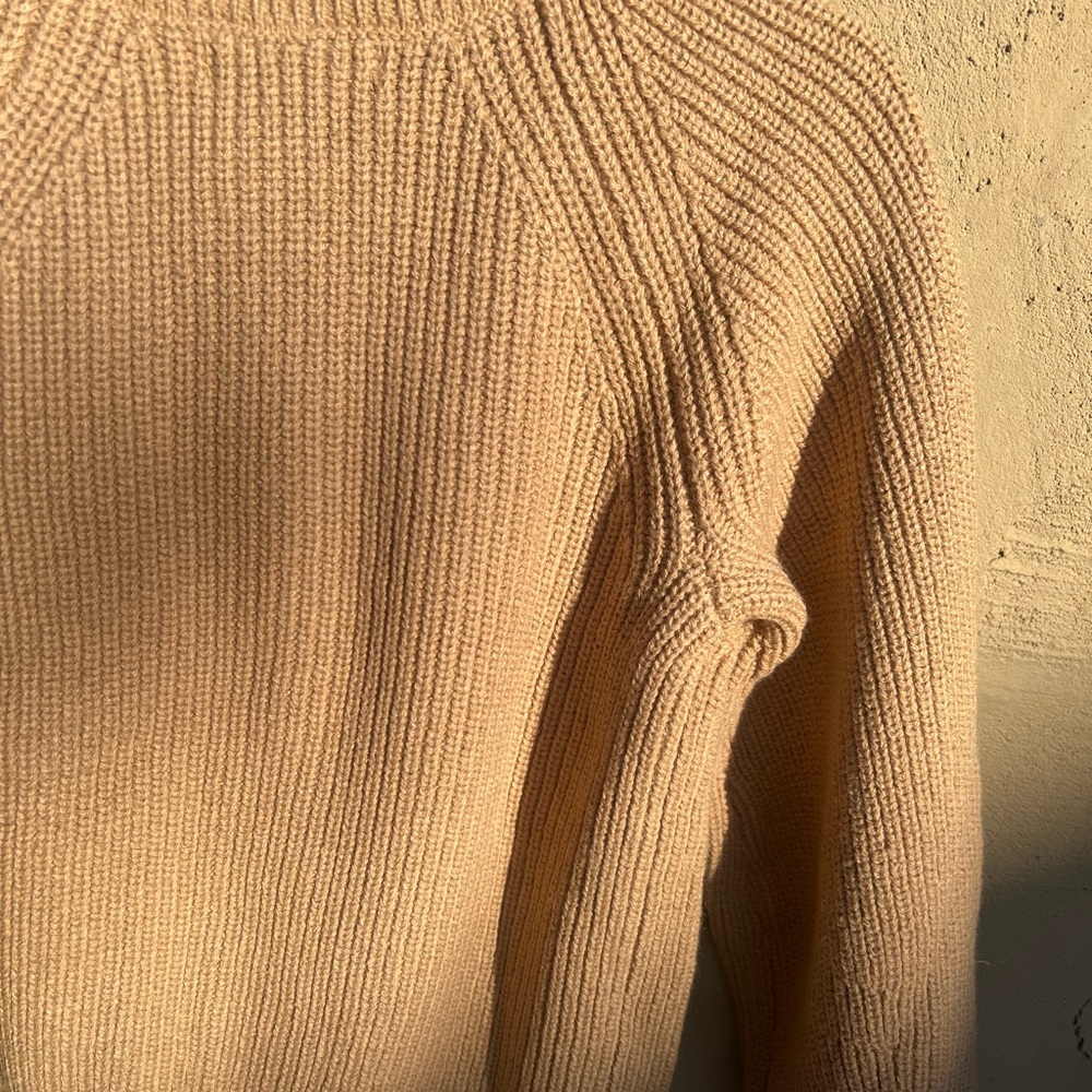 NWT Banana Republic Camel Knit Cardigan Size Small - Picture 6 of 6